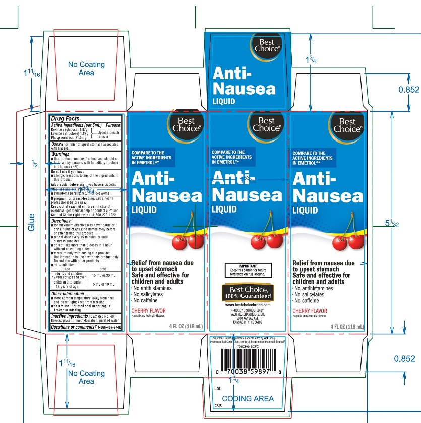 Best Choice Anti Nausea Cherry Flavor